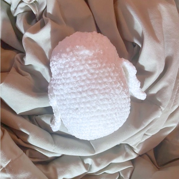 Plush Hedwig Handmade Harry Potter Soft Snowy White Owl Hogwarts Stuffed Animal - Picture 2 of 5